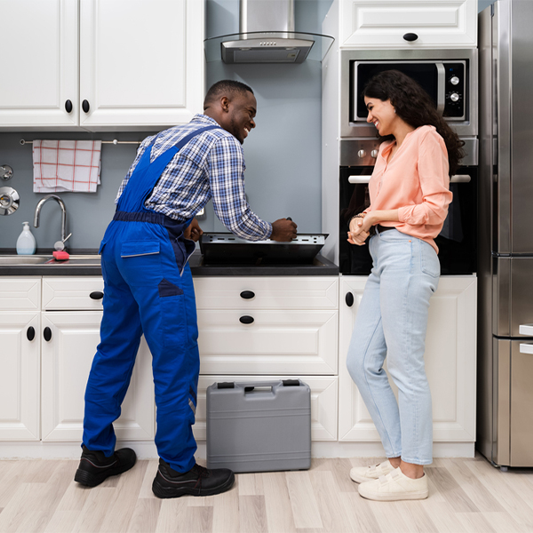 what kind of warranty do you offer on your cooktop repair services in Norfolk Connecticut